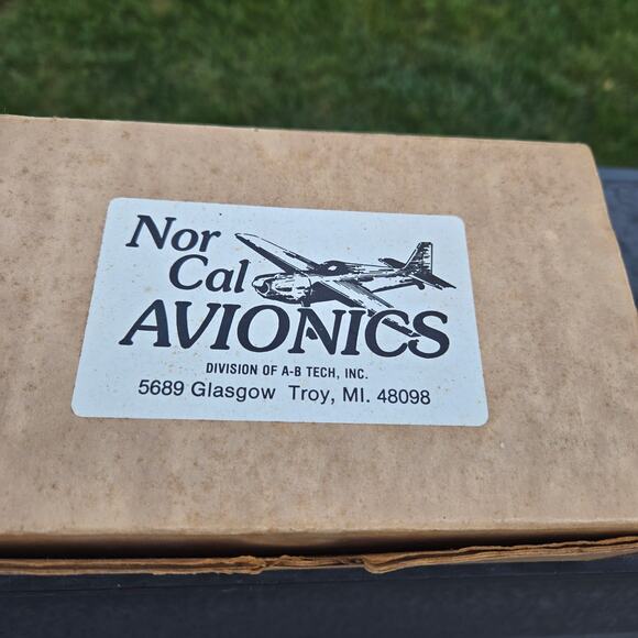 Vintage Nor Cal Avionics Accu-Tach 2 For RC Airplanes w/Box WORKS - Picture 1 of 11